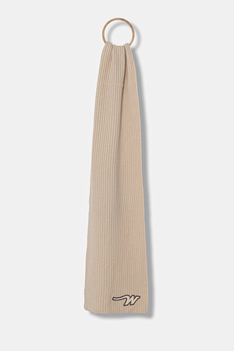 Μάλλινο κασκόλ Weekend Max Mara BARDIES χρώμα: μπεζ, 2525746035600
