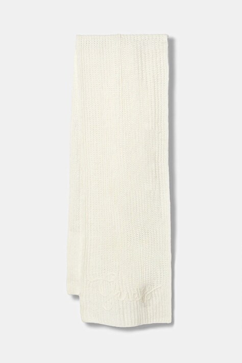 Κασκόλ από μείγμα μαλλιού Guess LEXIE χρώμα: μπεζ, W5BZ19 Z3580