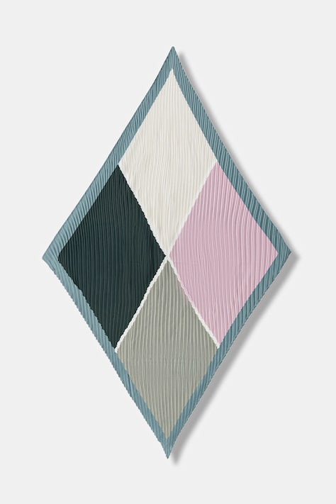 Sisley chusta damska kolor multicolor 6Q42WU025