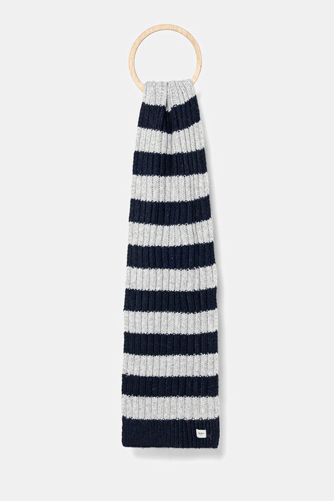 Pepe Jeans szalik damski kolor granatowy wzorzysty PL0600003