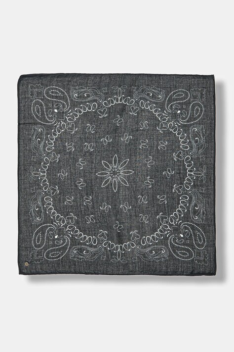 Pepe Jeans apaszka damska kolor granatowy wzorzysta PL1100008