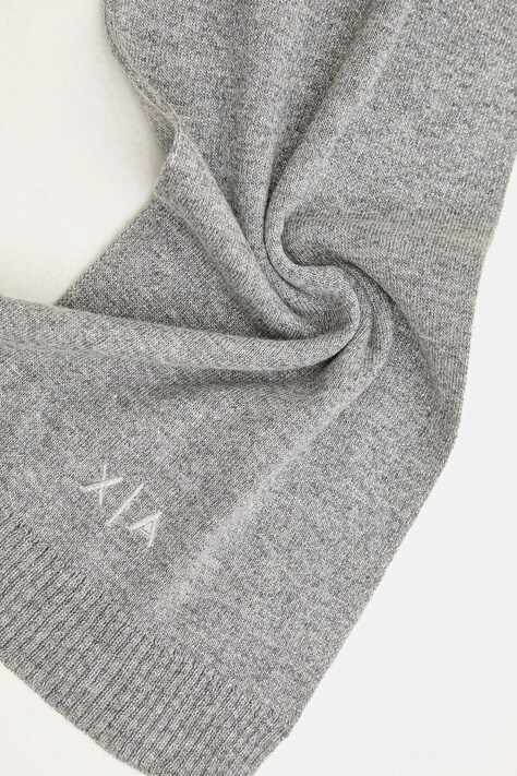 Шарф з додаванням вовни Armani Exchange — AW25-SAD07D, сірий — фото 3