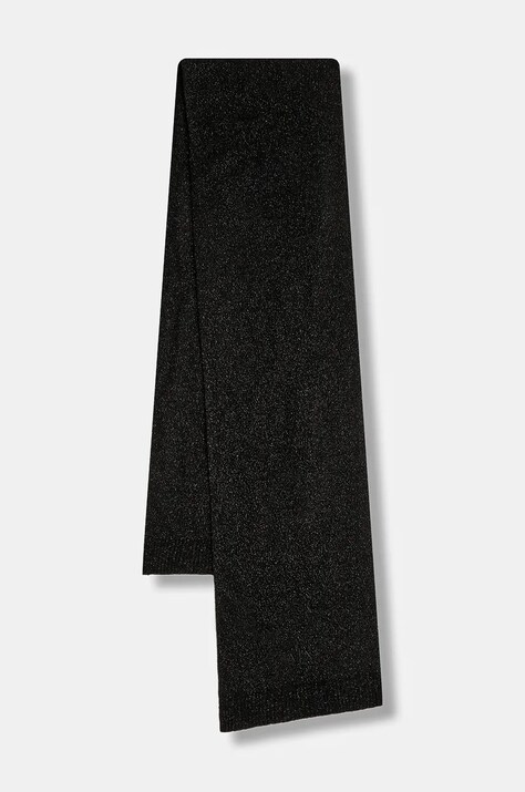 Armani Exchange szalik z dodatkiem wełny damski kolor czarny XW001520 AF16181