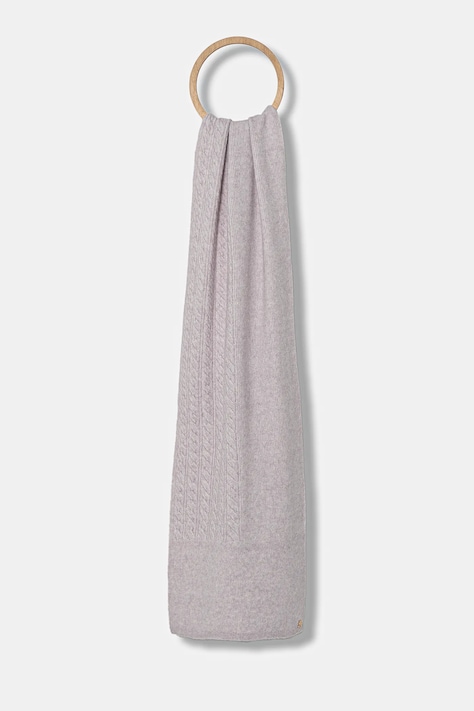 Tommy Hilfiger scialle con lana colore violetto AW0AW17788