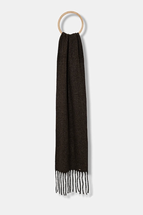 Tommy Hilfiger fular culoarea maro, uni, AW0AW17793