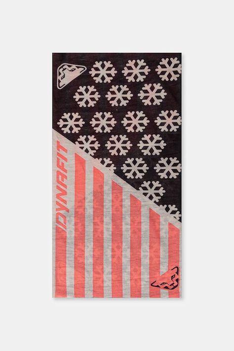 Cjevasti šal Dynafit boja: bež, s uzorkom, 08.0000072070