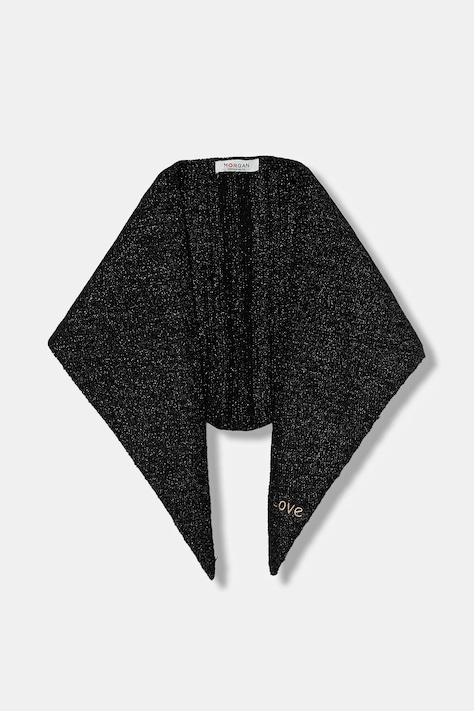 Morgan sciarpa donna colore nero 5ELOVE