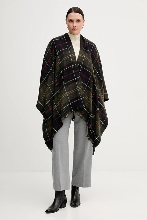 Barbour poncho kolor zielony LSC0184