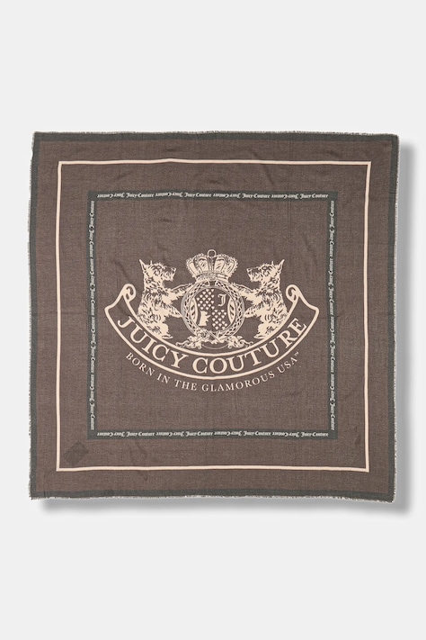 Платок Juicy Couture Pashmina цвет коричневый узор AIJFO8612WPO