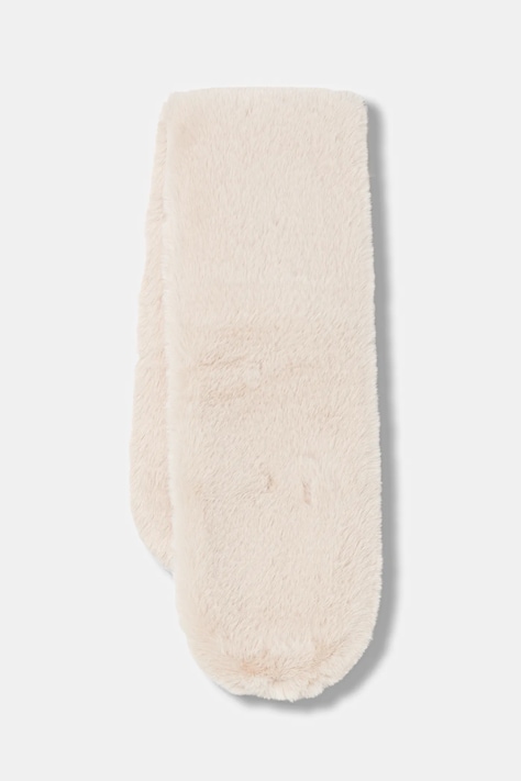 Morgan szalik damski kolor beżowy gładki 5DOUVO