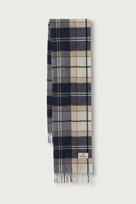 Barbour Szalik damski kaszmirowy beżowy LSC0479