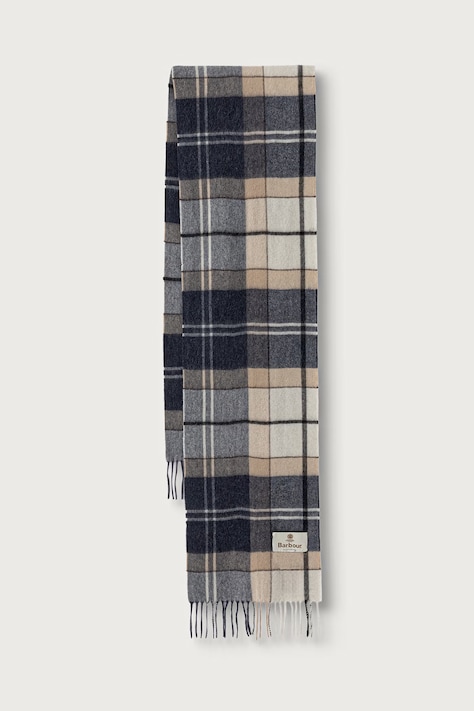 Barbour Szalik damski kaszmirowy beżowy LSC0479