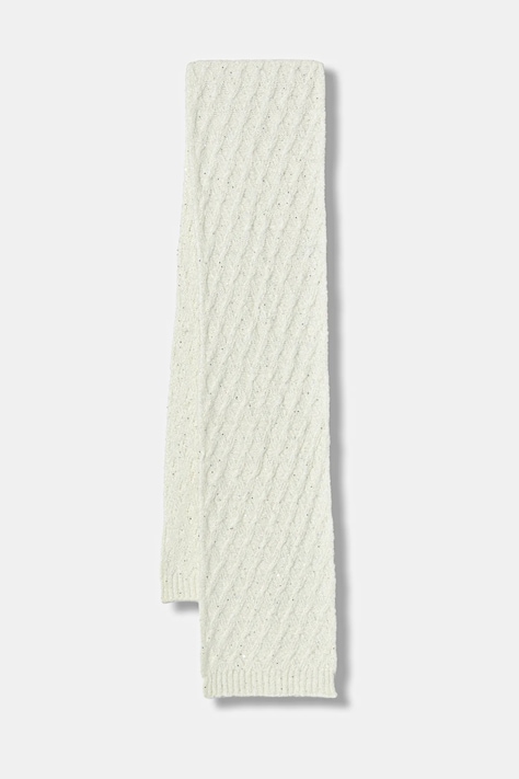 Šal United Colors of Benetton bež barva, 19WMCU015