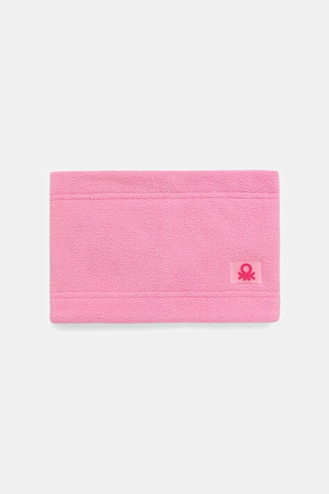 United Colors of Benetton komin kolor różowy gładki 6U87CU00Y