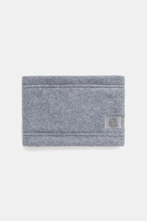 United Colors of Benetton komin dziecięcy kolor szary gładki 6U87GU00I