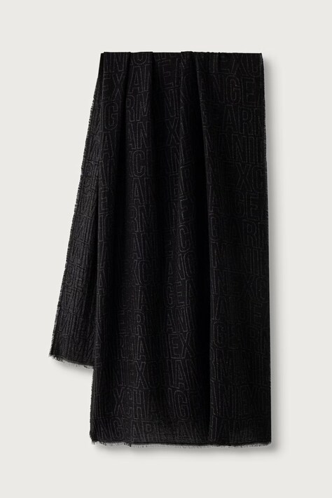 Armani Exchange eleganten šal moški črn XM001714 AF17470