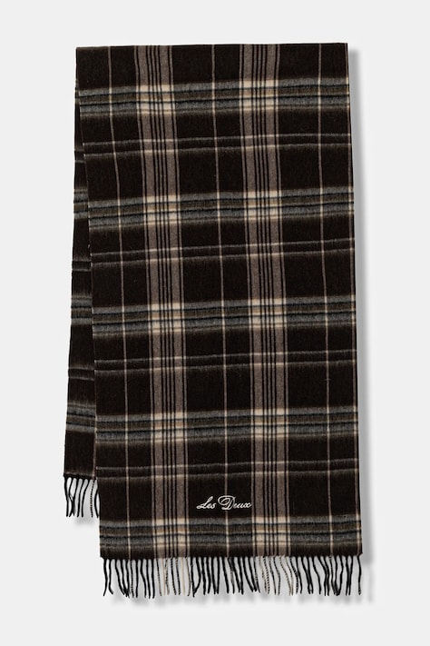 Вълнен шал Les Deux мъжки в зелено 1000675