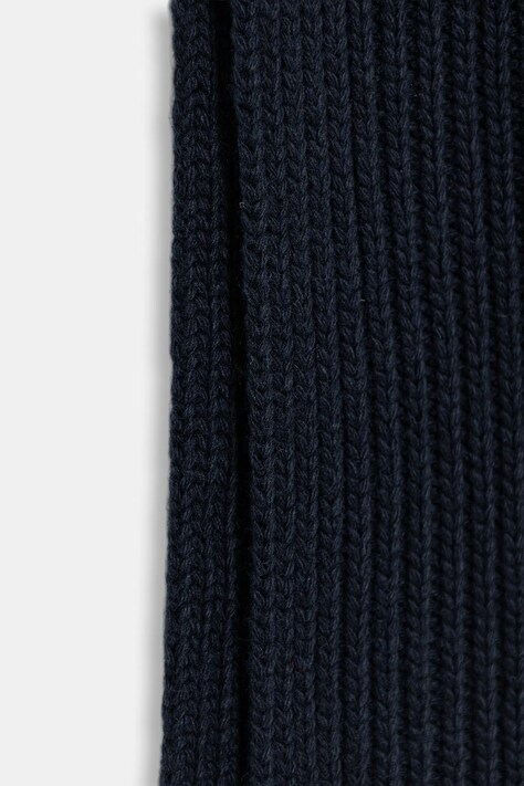 Шарф з додаванням вовни United Colors of Benetton — AW25-SAM032, темно-синій — фото 2