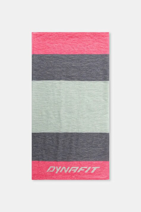 Dynafit komin z dodatkiem wełny Light merino kolor różowy wzorzysty 08.0000072069