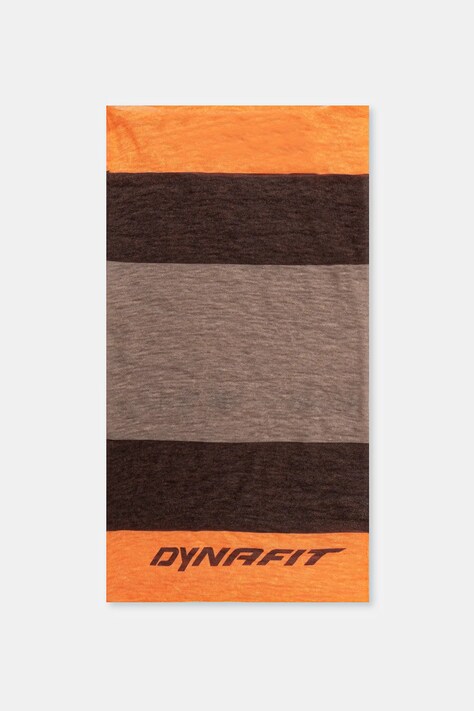 Dynafit komin z dodatkiem wełny Light merino kolor brązowy wzorzysty 08.0000072069