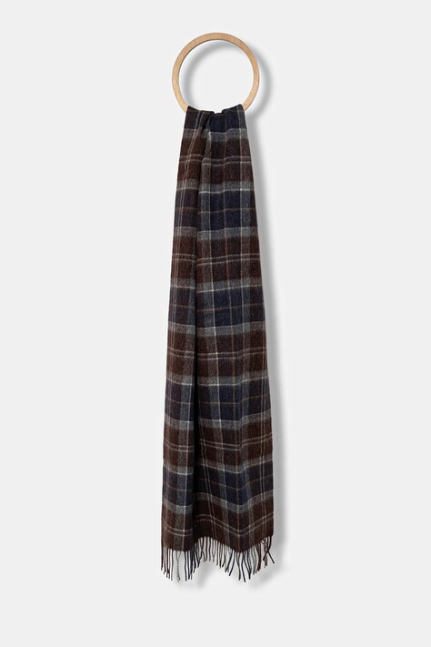 Шерстяной шарф Barbour Braden Tartan Scarf узор USC0386TN38