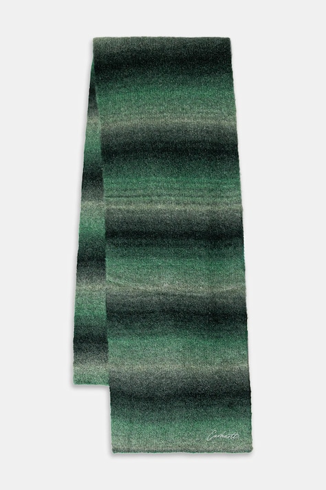 Carhartt WIP szalik z domieszką wełny Tony Scarf kolor zielony wzorzysty I035473.3DIXX