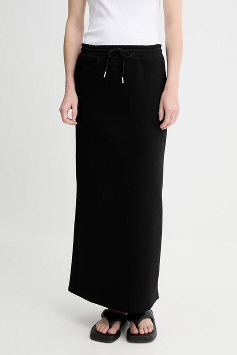Sukně Gestuz černá barva, maxi, 10910115