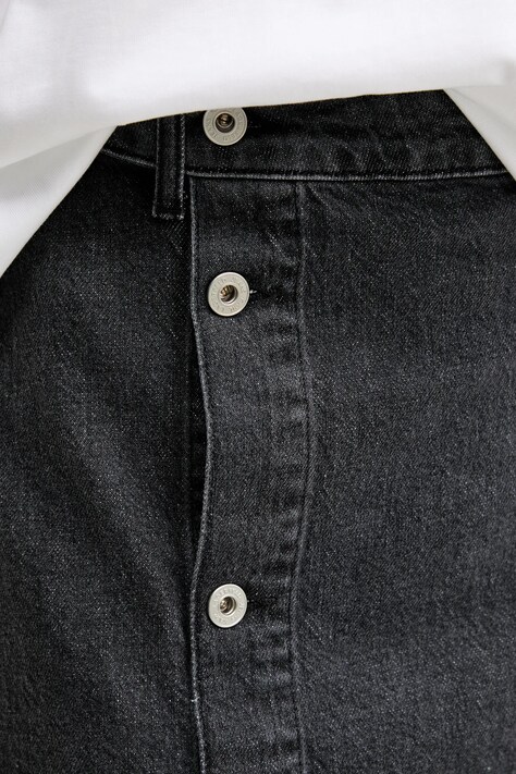 Джинсова спідниця Karl Lagerfeld Jeans — AW25-SDD02Z, сірий — фото 4