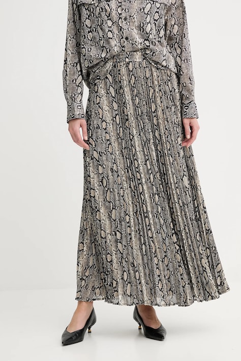 Юбка MICHAEL Michael Kors цвет бежевый maxi расклешённая MT570J5ABE