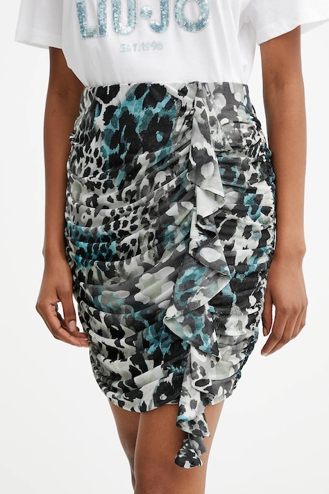 Guess spódnica VERDIANA kolor zielony mini prosta W5YD56 KCZC2