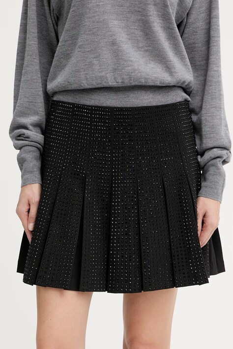 Pinko spódnica kolor czarny mini ołówkowa 105926 A287