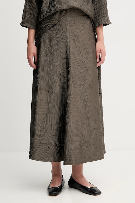 Sukně Joseph Ribkoff zelená barva, maxi, áčková, 253248