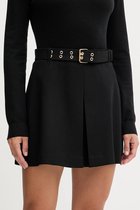 Marciano Guess fustă CHRISTINA culoarea negru, mini, evazați, 5YGD09 7343A