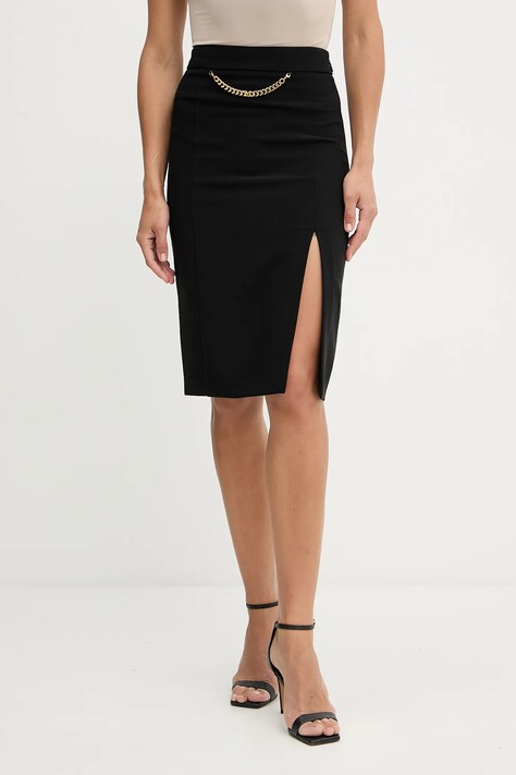 Marciano Guess spódnica ELLA kolor czarny midi ołówkowa 5YGD07 7357A
