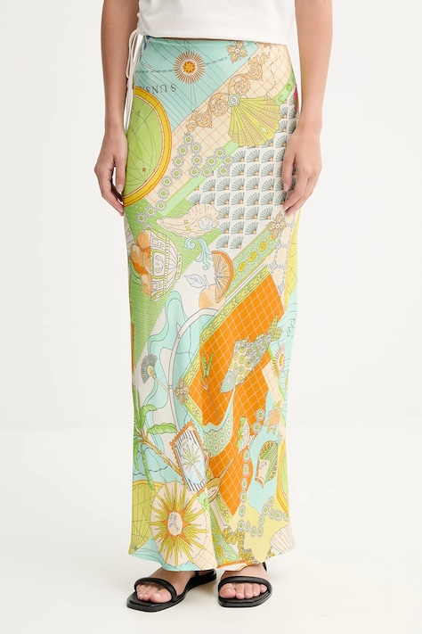 Never Fully Dressed fustă Dorris maxi, drept, NFDSK712