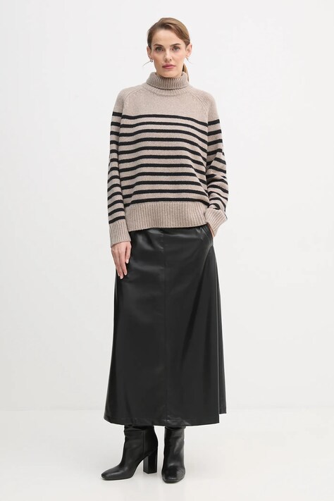 Colmar spódnica kolor czarny maxi rozkloszowana 8109.9XI