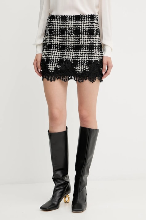 Twinset gonna in lana colore nero  252TT2112