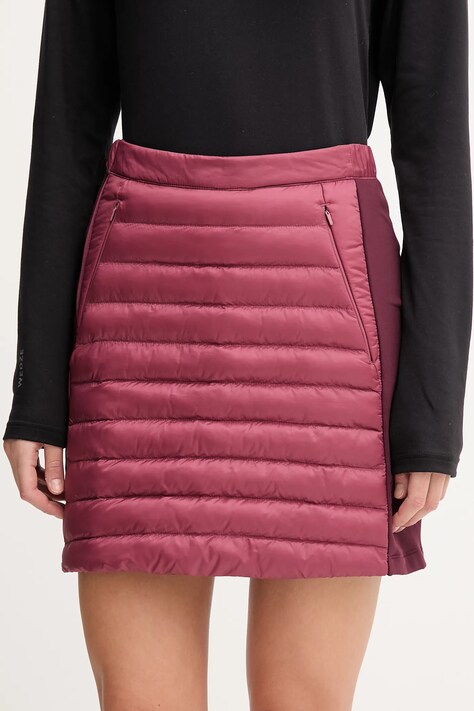 Jack Wolfskin spódnica sportowa ROUTEBURN PRO kolor różowy mini prosta A65184