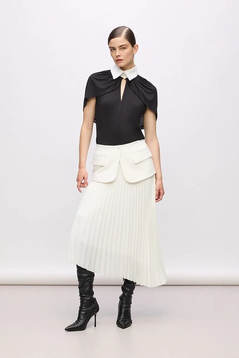 Karl Lagerfeld gonna colore bianco