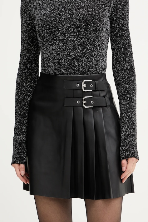 Morgan spódnica kolor czarny mini prosta JPAT