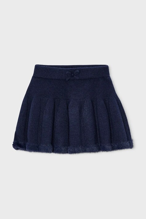 Mayoral fustă fete culoarea bleumarin, mini, evazați, 4904