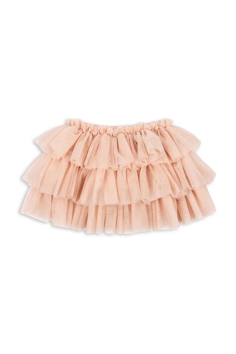 Konges Sløjd spódnica dziecięca FAY SKIRT GRS kolor różowy mini rozkloszowana KS104297