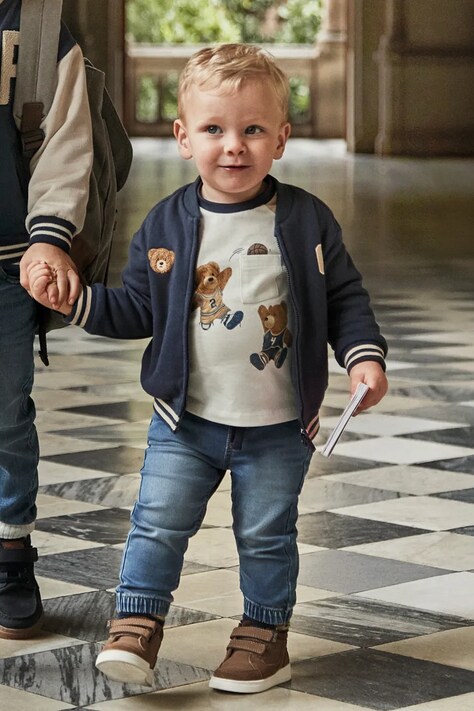Mayoral jeansy dziecięce soft denim jogger 2508
