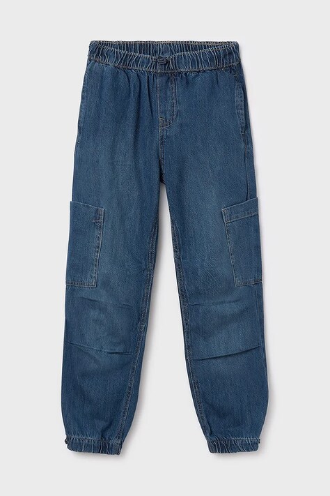 Otroške kavbojke Mayoral denim cargo 7564