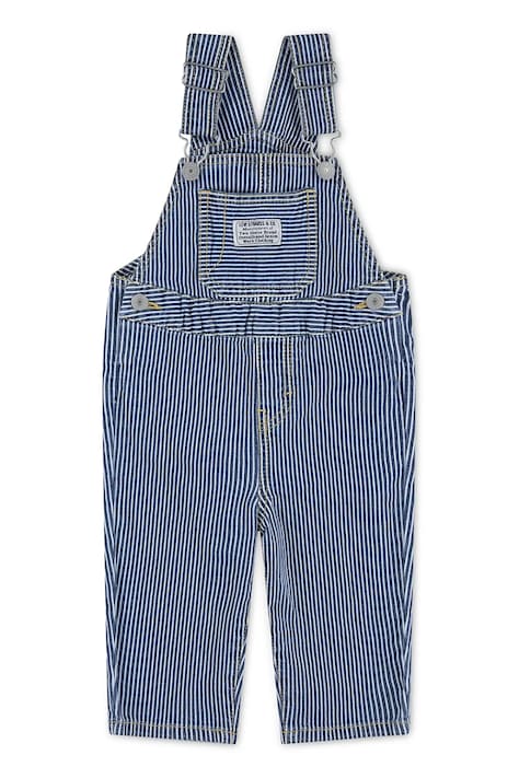 Дитячий джинсовий комбінезон Levi's RAILROAD STRIPE OVERALL 6EM321