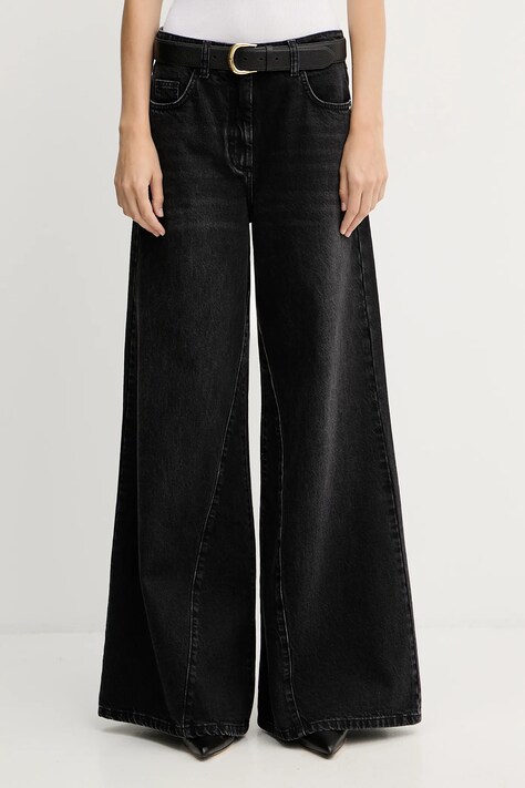 Patrizia Pepe jeansy damskie high waist 8P0755 D1WZN