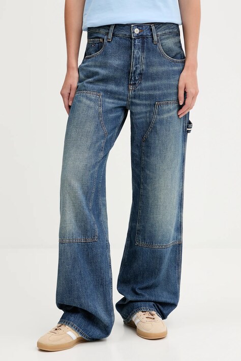 Džíny Tommy Jeans dámské, medium waist, DW0DW20472