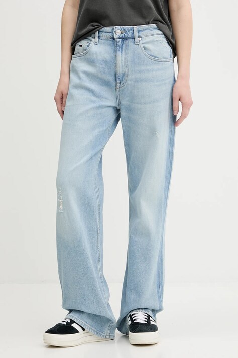 Džíny Tommy Jeans dámské, high waist, DW0DW20515