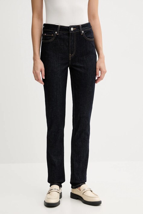 Tommy Hilfiger jeansy damskie kolor granatowy WW0WW47153