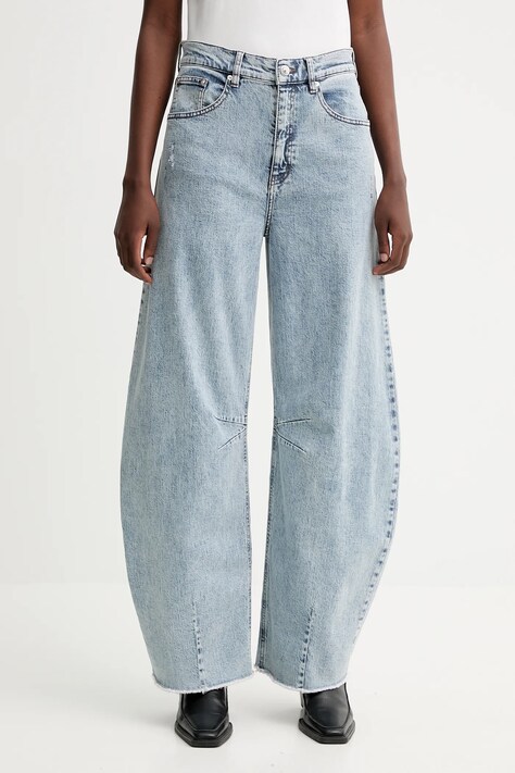 Gestuz jeansy damskie high waist 10910385